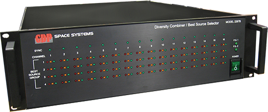 Model 2267B Multi-channel Diversity Combining Best Source Selector