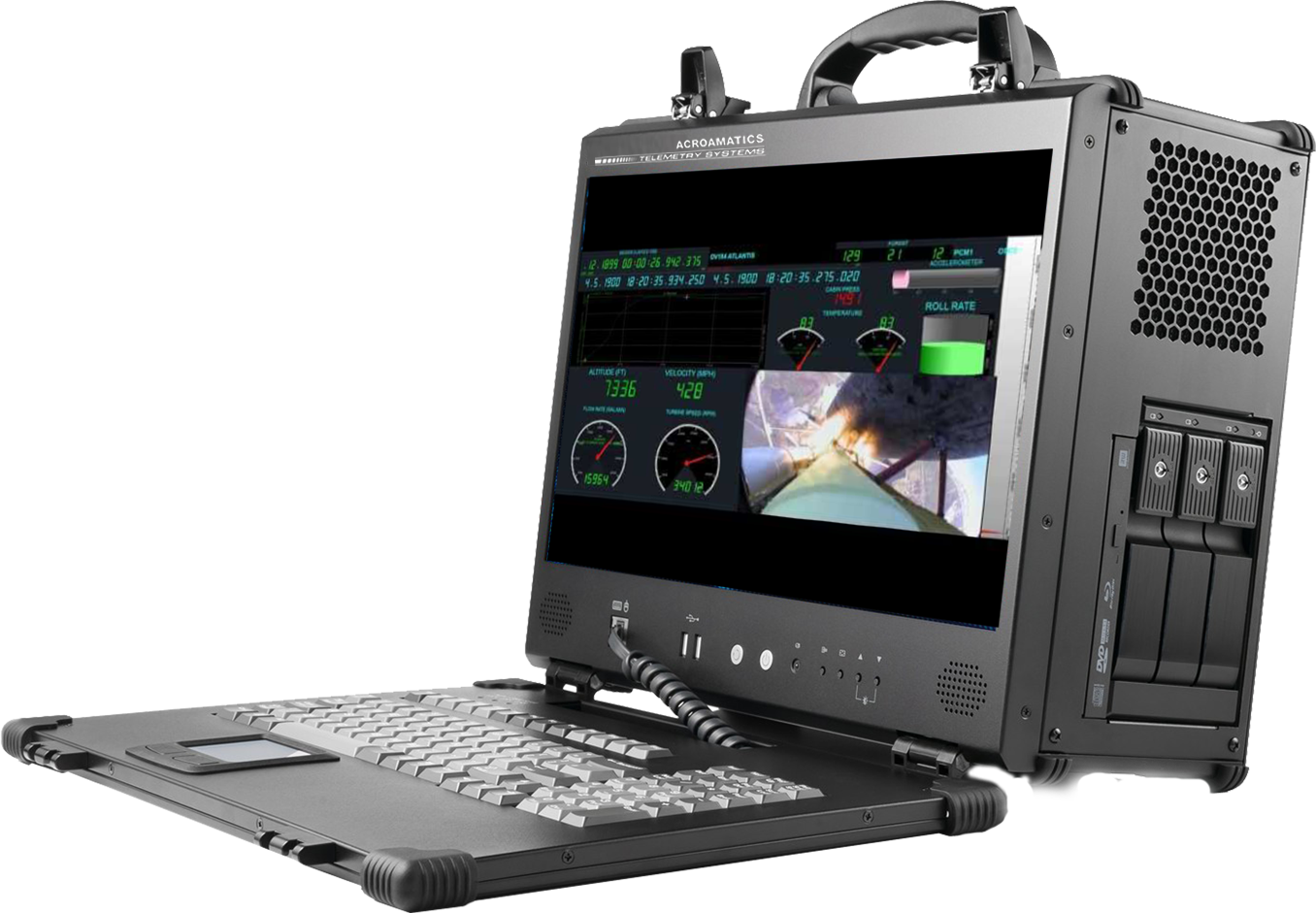 Model 3022AP Real-time Portable Telemetry Data Processor